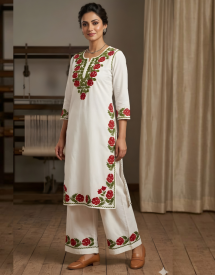 Premium Modal Kurti Palazzo Set