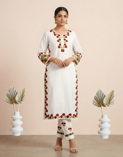 Modaal Cotton Kurti Pant Set