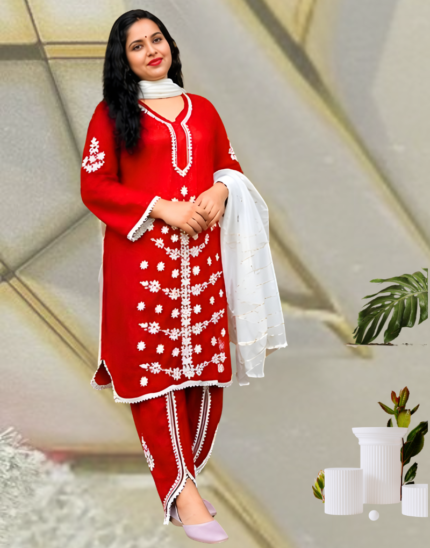 Rayan Cotton Kurti Dhoti Set